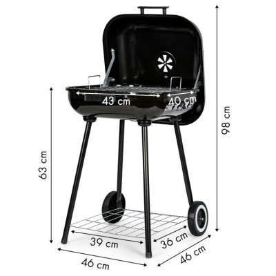 Garden grill rectangular MH