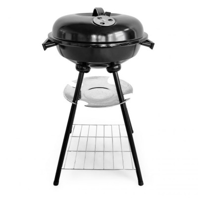 Small coal garden grill, round MH