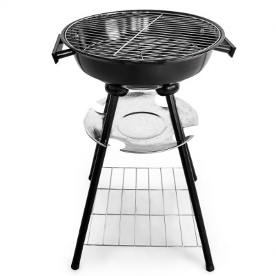 Small coal garden grill, round MH