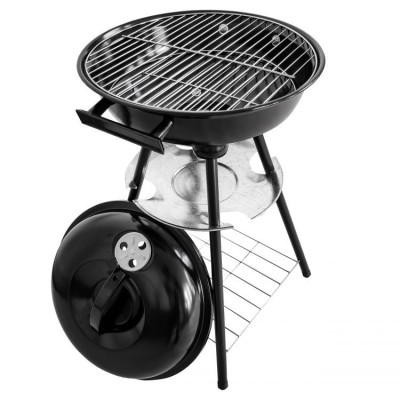 Small coal garden grill, round MH