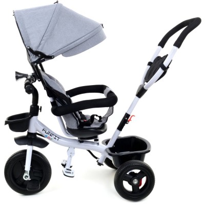 Tricycle FUNFIT KIDS TWIST /grey/