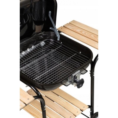 Rectangular coal garden grill MH