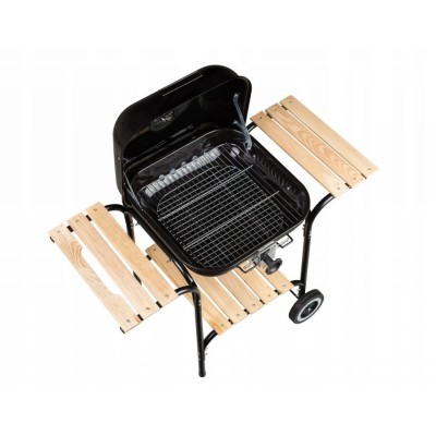 Rectangular coal garden grill MH