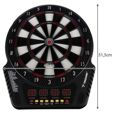 Electronic dartboard TRIZAND 51 cm LED