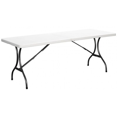 Catering garden table foldable 240 cm /white/