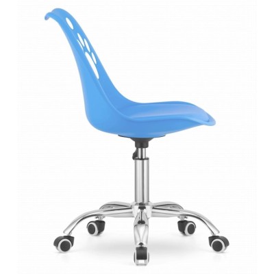 Office chair PRINT /blue/