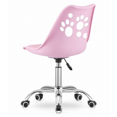 Office chair PRINT /pink/