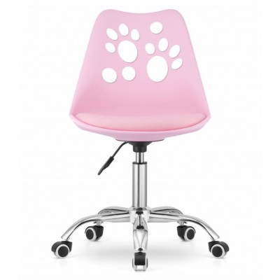 Office chair PRINT /pink/