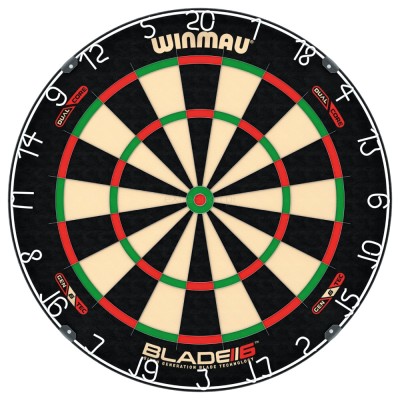 Dart board  WINMAU BLADE 6 DUAL CORE sizal