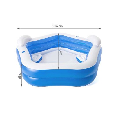 Swimming pool BESTWAY 54153 213x207x69cm