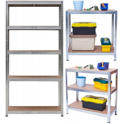 Storage shelf 150x75x30cm /5 shelves/