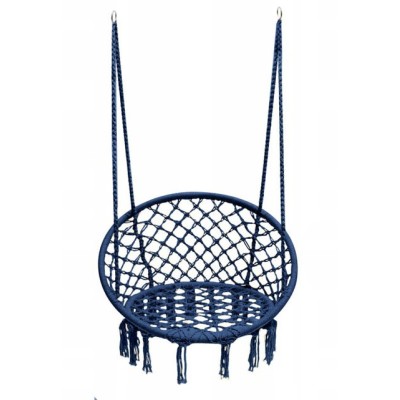 Garden swing stork nest  /navy blue/