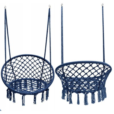 Garden swing stork nest  /navy blue/