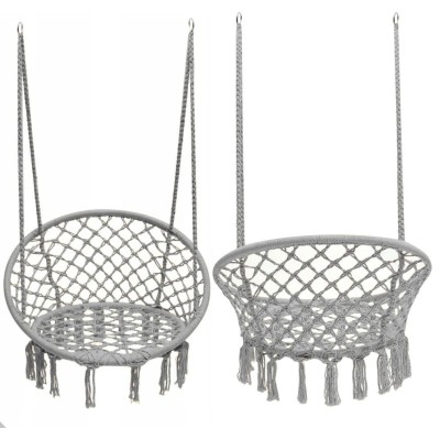 Garden swing stork nest  /grey/