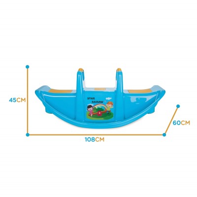 Monoblock  WOOPIE STAR rocker /blue/