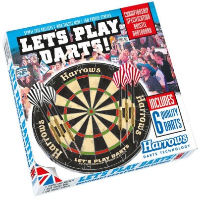 Dart board HARROWS LETS PLAY