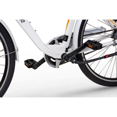 Rower elektryczny ECOBIKE BASIC NEXUS WHITE 28"