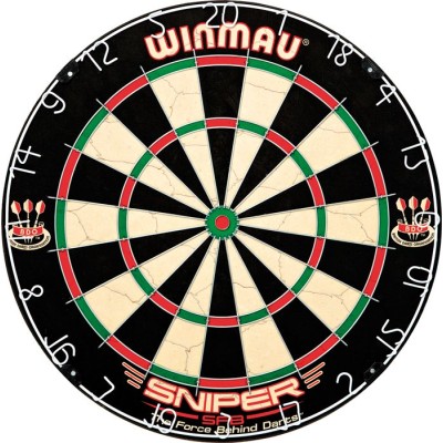 Tarcza sizalowa WINMAU SNIPER + 6 rzutek