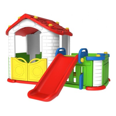 PLAYGROUND VITATOYS slide, basket, table 5in1