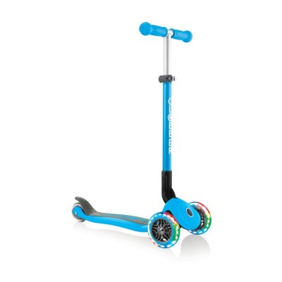 Scooter GLOBBER PRIMO LIGHTS 432-101-2 /light blue/