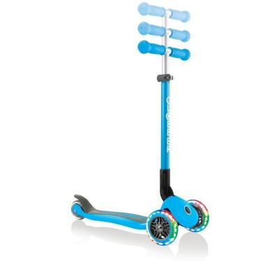 Scooter GLOBBER PRIMO LIGHTS 432-101-2 /light blue/