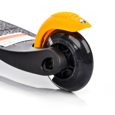 Scooter METEOR TUCAN with LED wheels /black - gold/