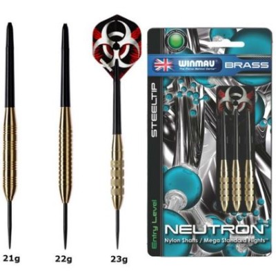 Komplet 3 rzutek WINMAU NEUTRON 23 gramy  /steel tip/