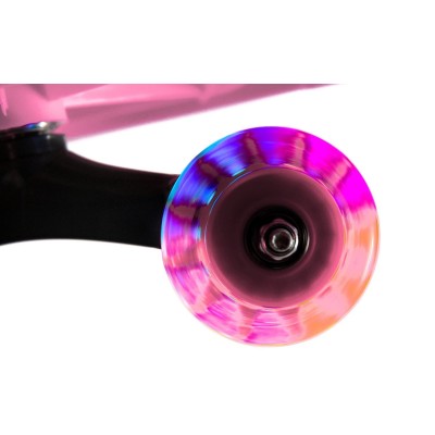 Grivity ride with glowing wheels /pink/