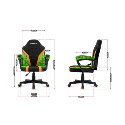 Gaming armchair for kids HUZARO RANGER 1.0 PIXEL MESH