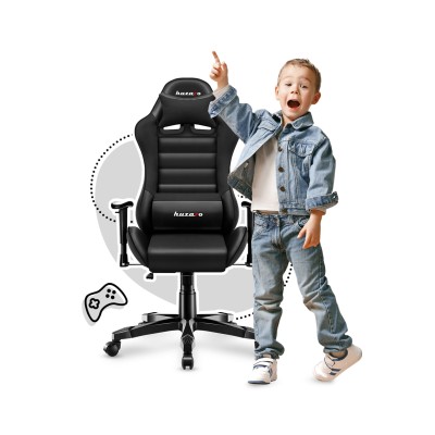 Gaming armchair for kids HUZARO RANGER 6.0 BLACK