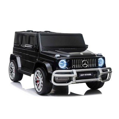 MERCEDES G63 AMG DLA 2 DZIECI, 24V, 4X4,  MIĘKKIE KOŁA EVA, MIĘK