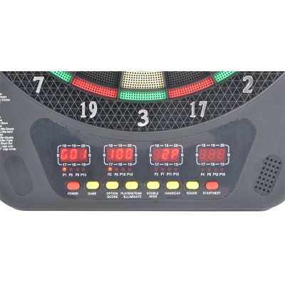 Electronic dart board ENERO 51cm LED