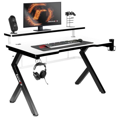 Gaming desk HUZARO HERO 5.0 WHITE