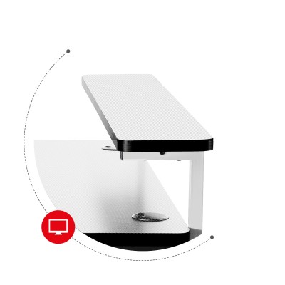 Gaming desk HUZARO HERO 5.0 WHITE