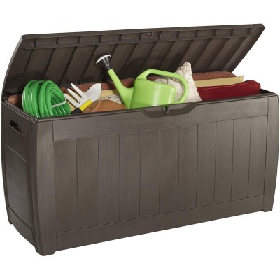 Garden chest HOLLYWOOD 270 l /brown/