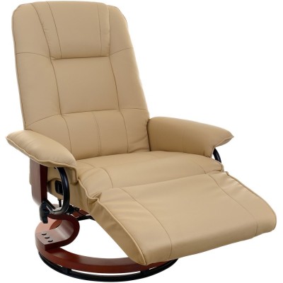 Armchair TV + heating+ massage /beige/