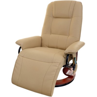 Armchair TV + heating+ massage /beige/