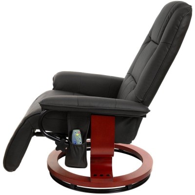 Armchair TV + heating+ massage /black/