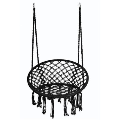 Garden swing stork nest  /black/