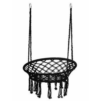 Garden swing stork nest  /black/