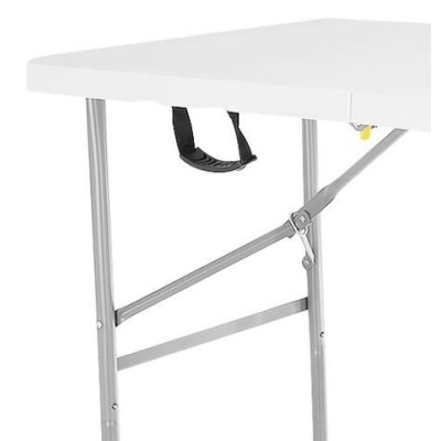 Catering garden table foldable 120 cm /white/