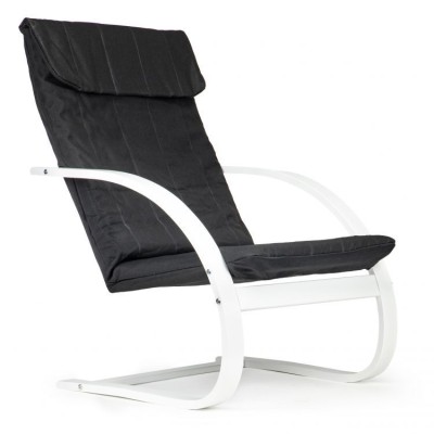 Armchair  /white-black/