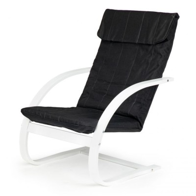 Armchair  /white-black/