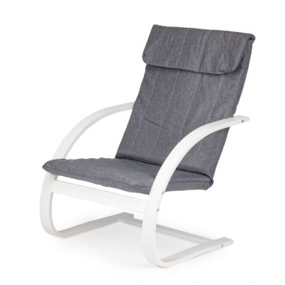 Armchair  /white-black/