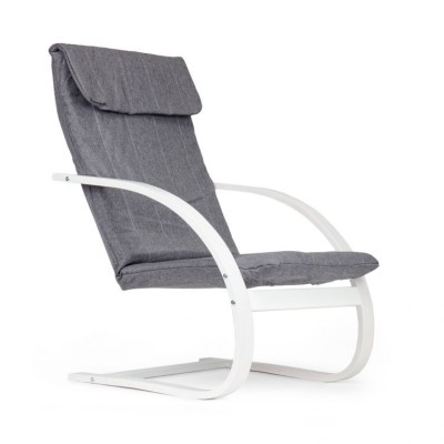 Armchair  /white-black/