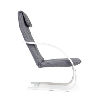 Armchair  /white-black/