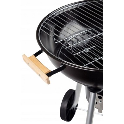 Small coal garden grill, round MH