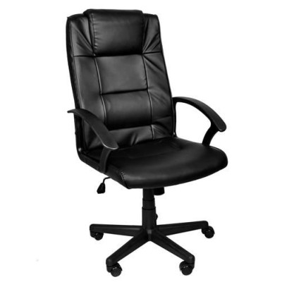 Office armchair MALATEC ecoleather /black/