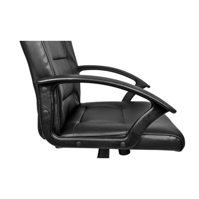 Office armchair MALATEC ecoleather /black/