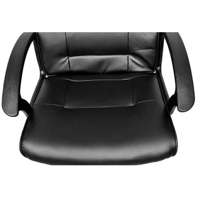 Office armchair MALATEC ecoleather /black/